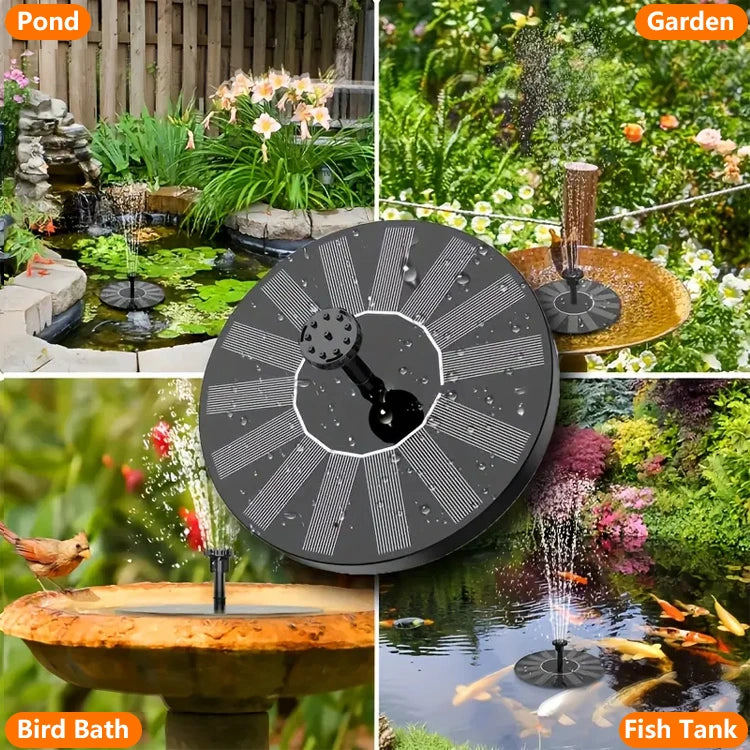 ⛲Fontaine Solaire  – La magie de l’eau, propulsée par le soleil 🌞