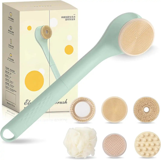 La Brosse Électrique de Douche 360° – Votre Alliée pour une Peau Éclatante et une Hygiène Parfaite !