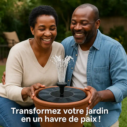 ⛲Fontaine Solaire  – La magie de l’eau, propulsée par le soleil 🌞
