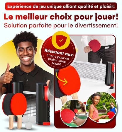 🏓 Le Kit de Ping-Pong Tout-en-Un pour des Moments de Plaisir Inoubliables !