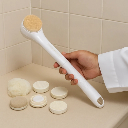 La Brosse Électrique de Douche 360° – Votre Alliée pour une Peau Éclatante et une Hygiène Parfaite !