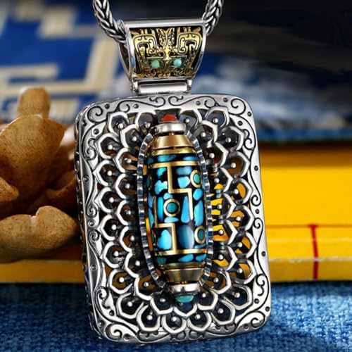 Collier Tibétain pour Homme – Affirme Ton Style avec Élégance
