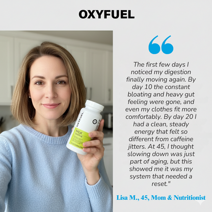 OXYFUEL Milk Thistle Liver Detox & Colon Cleanse