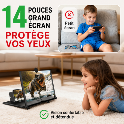 Amplificateur d'Écran pour Téléphone — Le Grand Cinéma dans Votre Poche !