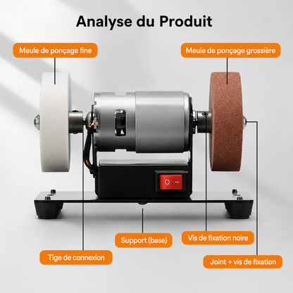 La Machine Professionnelle Qui Affûte, Polit et Redonne Vie à Vos Outils