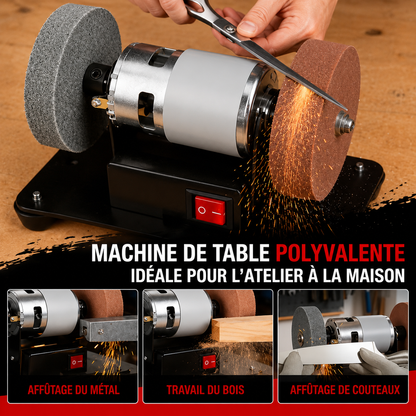 La Machine Professionnelle Qui Affûte, Polit et Redonne Vie à Vos Outils