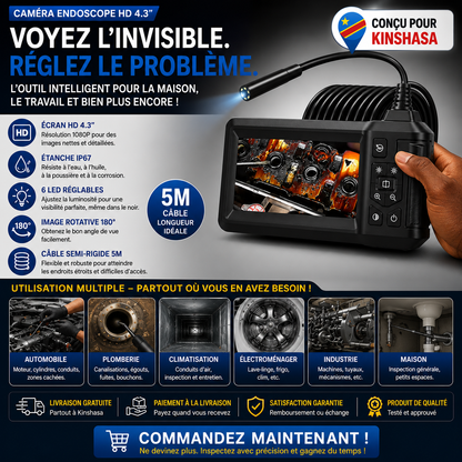 Caméra Endoscope Professionnelle