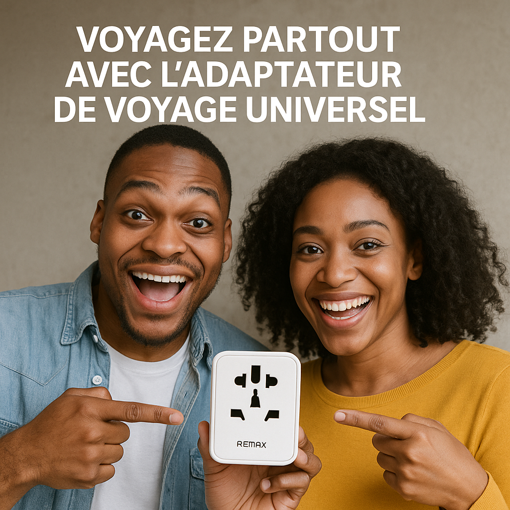 L’Adaptateur Universel – Votre Compagnon Électrique Ultime pour le Monde Entier !