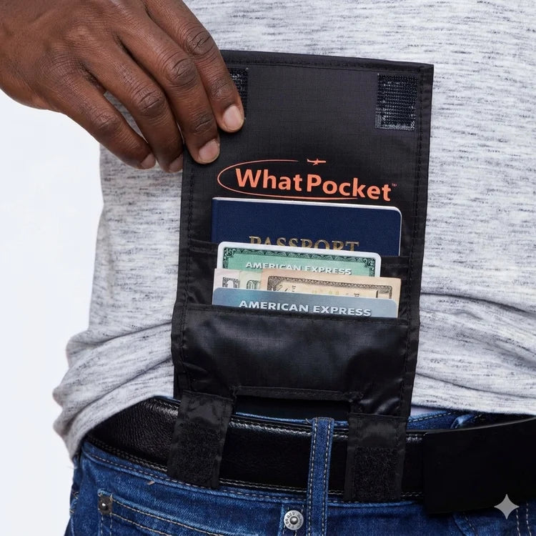 WhatPocket — La ceinture portefeuille qui protège ton argent et simplifie tes déplacements à Kinshasa