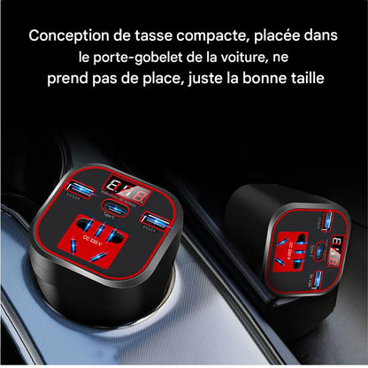 Le Convertisseur Voiture Qui Transforme Votre Habitacle en Centrale Électrique Portative !